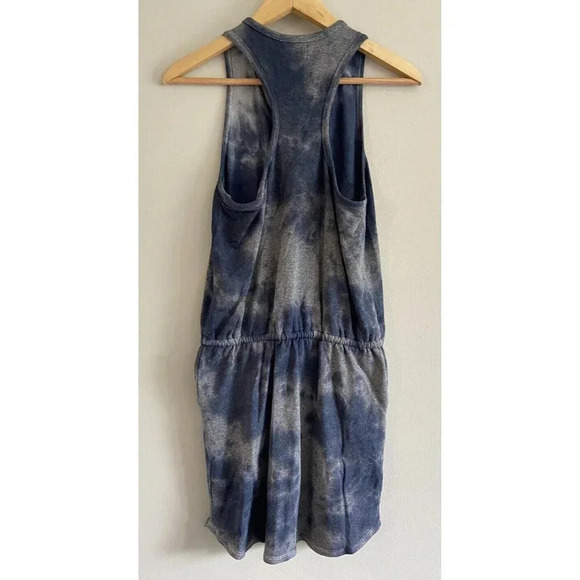 Sundry Dress Racer Back Tie Waist Blue Gray Size 1 Small S - Picture 3 of 5